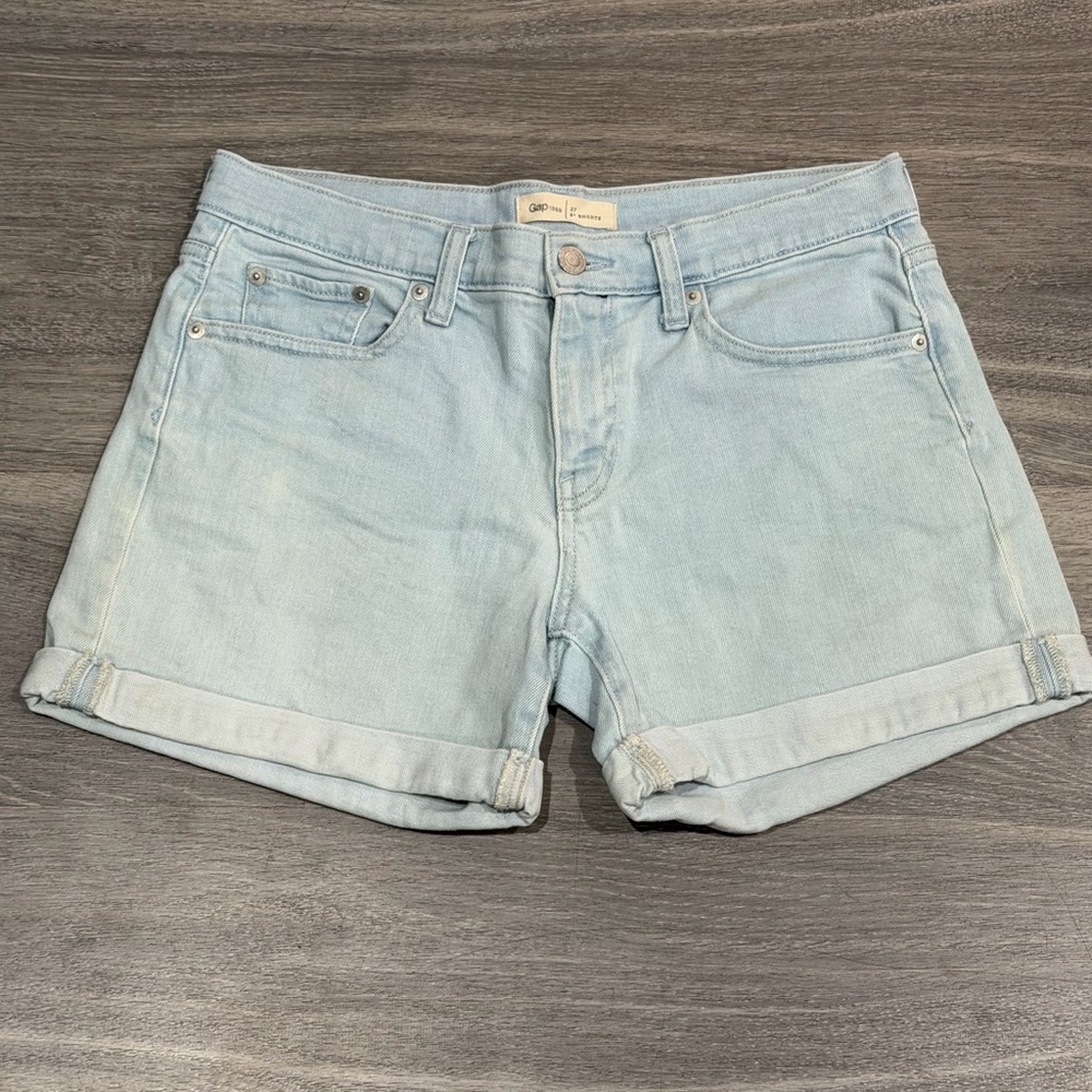 GAP Light Wash Jean Shorts